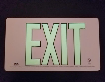 Ultra 50 Exit Sign