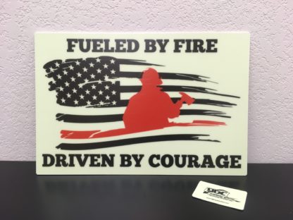 Fueled By Fire_Custom Sign_Light